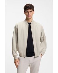 BOSS - Regular-Fit Softshell Jacket With Four-Way Stretch - Lyst