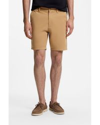 BOSS - Modern-Fit Shorts - Lyst