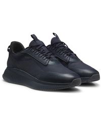BOSS - Ttnm Evo Trainers With Textured Fabric - Lyst
