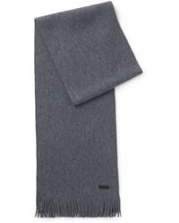 BOSS - Knitted Scarf - Lyst