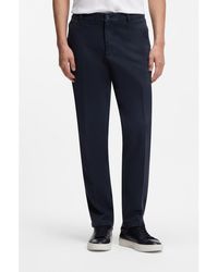 BOSS - Modern-Fit Trousers - Lyst