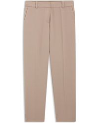 HUGO - Slim-Fit Broek Met Splitten Onderaan De Pijpen - Lyst