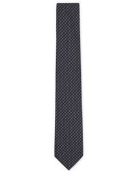 BOSS - Micro-patterned Tie In Silk Jacquard - Lyst