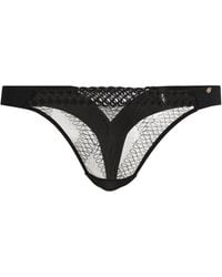 BOSS - String Mit Ajour-Details Und Double-B-Monogramm-Besatz - Lyst