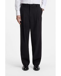 BOSS - Relaxed-Fit Trousers - Lyst