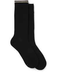 BOSS - Black Men's Casual Socks Size 7-13 - Lyst