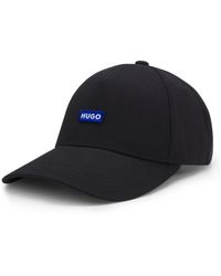 HUGO - Cotton-Twill Cap With Logo Patch - Lyst