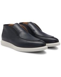 BOSS - Italian-Made Desert Boots - Lyst