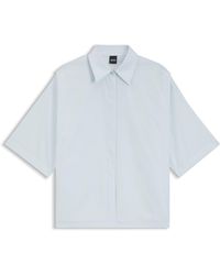 BOSS - Camicetta Relaxed Fit - Lyst