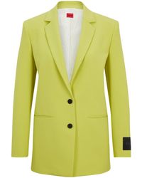 HUGO - Veste Regular Fit En Tissu Stretch - Lyst