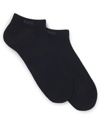 BOSS - Two-Pack Of Ankle-Length Socks - Lyst