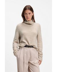 BOSS - Rollneck Sweater - Lyst