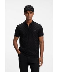 BOSS - Porsche X Polo Shirt With Pasha Pattern - Lyst