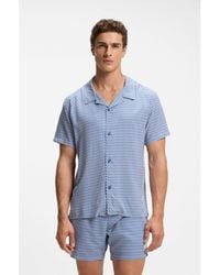 BOSS - Regular-Fit Shirt With All-Over Print - Lyst