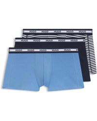 HUGO - Three-Pack Of Trunks - Lyst