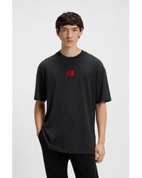 HUGO - X Rb By Slawn Cotton T-Shirt With Printed Back - Lyst