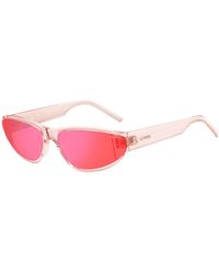 HUGO - Acetate Sunglasses With Tonal Lenses - Lyst