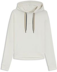 BOSS - Logo-Detail Hoodie - Lyst