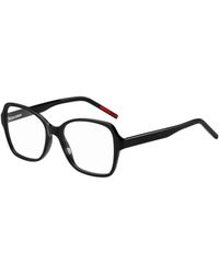 HUGO - Acetate Optical Frames With Branded Temples - Lyst