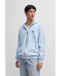 HUGO - Light Blue Men's Sweatshirts And Jogging Pants Size L - Lyst