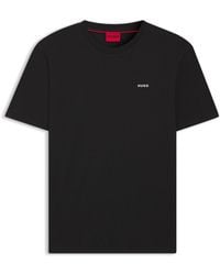 HUGO - Oversized T Shirt With Logo - Lyst