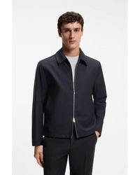 BOSS - Slim-Fit Jacket - Lyst