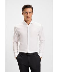 BOSS - Slim-Fit Shirt - Lyst