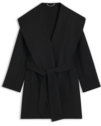 BOSS - Regular-Fit Mantel Aus Zweiseitigem Woll-Mix - Lyst