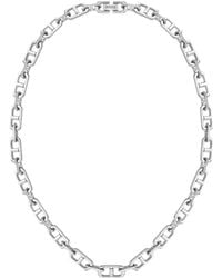 BOSS - Brushed And Polished Chain Necklace - Lyst