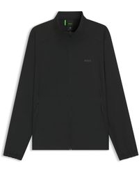 BOSS - Wasserabweisende Jacke Mit Vier-Wege-Stretch Und Reißverschluss - Lyst
