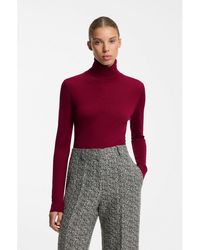 HUGO - Rollneck Sweater - Lyst