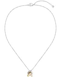 BOSS - Three-Tone Necklace With Knot Design - Lyst
