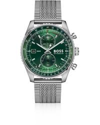 BOSS - Skytraveller Pro-Dial Watch With Sapphire Crystal - Lyst