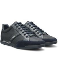BOSS - Saturn Low Top Trainers - Lyst