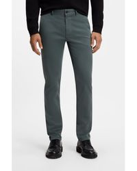BOSS - Slim-Fit Chinos - Lyst