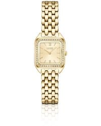 BOSS - Mae Petite-Tone Watch With Crystal-Set Bezel - Lyst