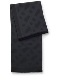 BOSS - Black Women's Scarves Size Pcs. - Lyst