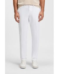 BOSS - Slim-Fit Trousers - Lyst