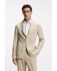 BOSS - Slim-Fit Suit Jacket - Lyst