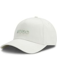 HUGO - Cotton-Twill Cap With Logo - Lyst