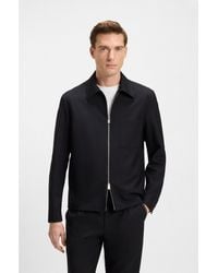 BOSS - Relaxed-Fit Overshirt - Lyst