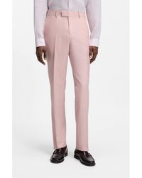 BOSS - One Slim-Fit Suit Trousers - Lyst
