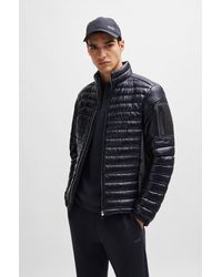 BOSS - Lightweight Water-repellent Jacket With Down Filling - Lyst