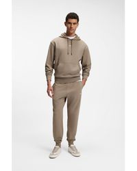 BOSS - Casual Cotton Tracksuit Set With A Minimalist Logo - Lyst