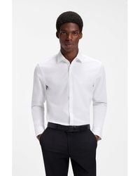 HUGO - Slim-Fit Shirt - Lyst