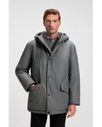 BOSS - Water-Repellent Jacket With Contrasting Trims - Lyst
