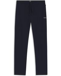 BOSS - Pyjamabroek Met Wafelstructuur - Lyst