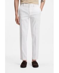BOSS - Slim-Fit Trousers - Lyst