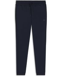 BOSS - Trainingsbroek Van Katoenen Badstof Met Logopatch - Lyst