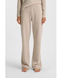 BOSS - Cotton-Blend Pyjama Bottoms With Waffle Structure - Lyst